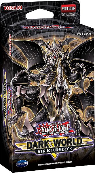 deck de structure yu gi oh! dark world 76309