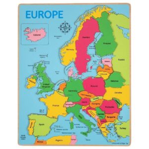 rompecabezas de madera mapa de europa 25 piezas bigjigs toys